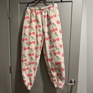Happy Camp3r Cherry Bow Sweatpants size XL